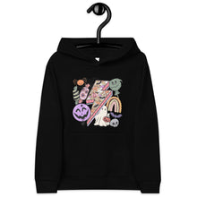 Load image into Gallery viewer, Halloween Candy Kids fleece hoodie