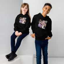 Load image into Gallery viewer, Halloween Candy Kids fleece hoodie