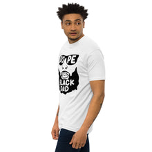 Load image into Gallery viewer, Dope Black Dad Men’s premium heavyweight tee