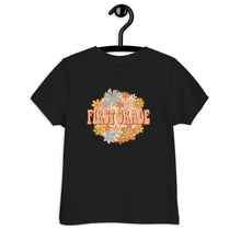 Load image into Gallery viewer, First Grade Flowers Toddler Tee