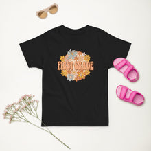 Load image into Gallery viewer, First Grade Flowers Toddler Tee