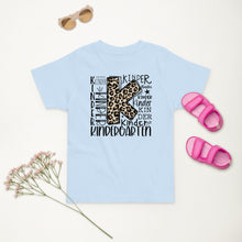 Load image into Gallery viewer, Kindergarten jersey t-shirt