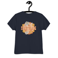 Load image into Gallery viewer, First Grade Flowers Toddler Tee