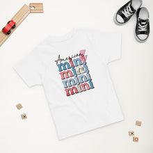 Load image into Gallery viewer, Matching Mini Patriotic jersey t-shirt