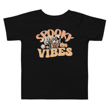 Load image into Gallery viewer, Spooky Vibes Toddler Short Sleeve Tee