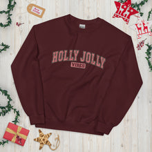 Load image into Gallery viewer, Holly Jolly Vibes Sweatshirt
