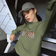 Load image into Gallery viewer, Skeleton Hands Sweatshirt