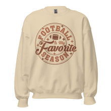 Load image into Gallery viewer, Football is my Favorite Season Sweatshirt