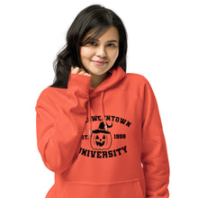 Load image into Gallery viewer, Halloween University eco raglan hoodie