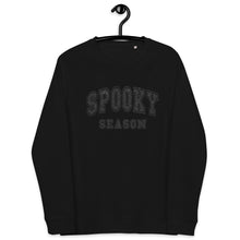Load image into Gallery viewer, Spooky Season organic raglan sweatshirt