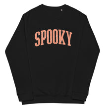 Load image into Gallery viewer, Spooky organic raglan sweatshirt