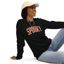 Load image into Gallery viewer, Spooky organic raglan sweatshirt
