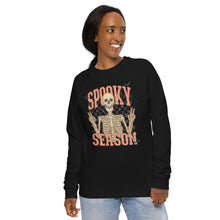 Load image into Gallery viewer, Spooky Season organic raglan sweatshirt