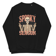 Load image into Gallery viewer, Spooky Season organic raglan sweatshirt