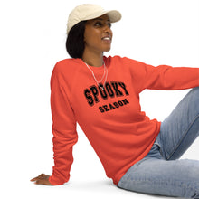 Load image into Gallery viewer, Spooky Season organic raglan sweatshirt