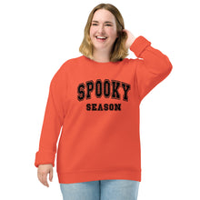 Load image into Gallery viewer, Spooky Season organic raglan sweatshirt