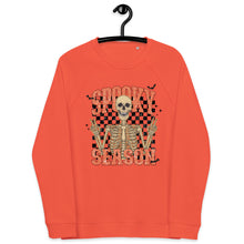 Load image into Gallery viewer, Spooky Season organic raglan sweatshirt