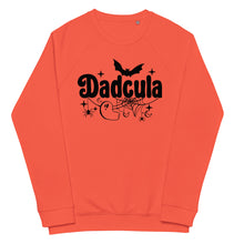 Load image into Gallery viewer, Dadcula organic raglan sweatshirt