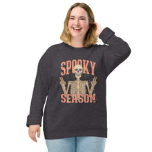 Load image into Gallery viewer, Spooky Season organic raglan sweatshirt
