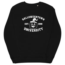 Load image into Gallery viewer, Halloween University organic sweatshirt