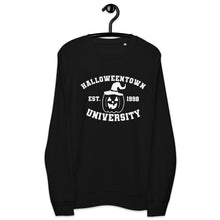 Load image into Gallery viewer, Halloween University organic sweatshirt