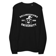 Load image into Gallery viewer, Halloween University organic sweatshirt