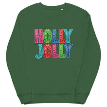 Load image into Gallery viewer, Holly Jolly organic sweatshirt