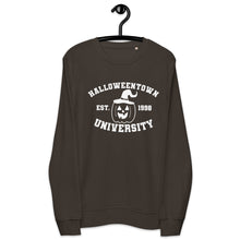 Load image into Gallery viewer, Halloween University organic sweatshirt