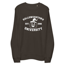 Load image into Gallery viewer, Halloween University organic sweatshirt