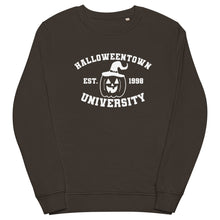 Load image into Gallery viewer, Halloween University organic sweatshirt