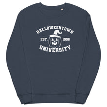 Load image into Gallery viewer, Halloween University organic sweatshirt