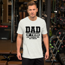 Load image into Gallery viewer, Dad of Twins t-shirt