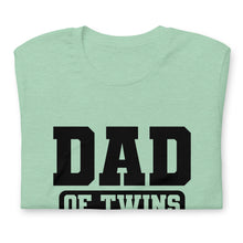 Load image into Gallery viewer, Dad of Twins t-shirt