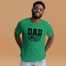 Load image into Gallery viewer, Dad of Twins t-shirt