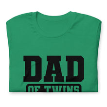 Load image into Gallery viewer, Dad of Twins t-shirt