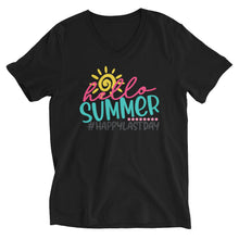 Load image into Gallery viewer, Unisex Short Sleeve V-Neck T-Shirt