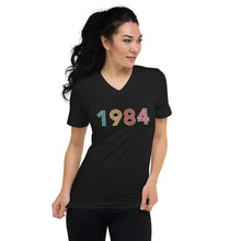 Load image into Gallery viewer, Unisex Short Sleeve V-Neck T-Shirt