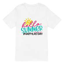 Load image into Gallery viewer, Unisex Short Sleeve V-Neck T-Shirt