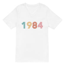 Load image into Gallery viewer, Unisex Short Sleeve V-Neck T-Shirt