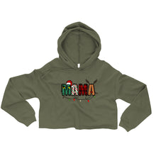 Load image into Gallery viewer, Holiday MaMa Crop Hoodie
