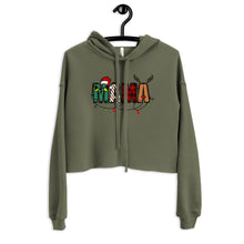 Load image into Gallery viewer, Holiday MaMa Crop Hoodie