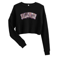 Load image into Gallery viewer, Halloween Crop Sweatshirt