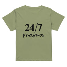 Load image into Gallery viewer, 24/7 Mom high-waisted t-shirt