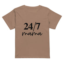 Load image into Gallery viewer, 24/7 Mom high-waisted t-shirt