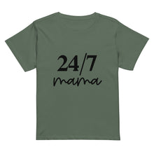 Load image into Gallery viewer, 24/7 Mom high-waisted t-shirt