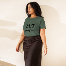 Load image into Gallery viewer, 24/7 Mom high-waisted t-shirt