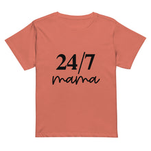 Load image into Gallery viewer, 24/7 Mom high-waisted t-shirt