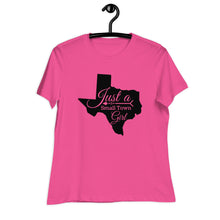 Load image into Gallery viewer, Texas Small Town Girl Relaxed T-Shirt