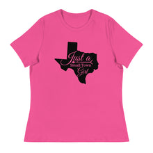 Load image into Gallery viewer, Texas Small Town Girl Relaxed T-Shirt