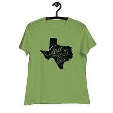 Load image into Gallery viewer, Texas Small Town Girl Relaxed T-Shirt